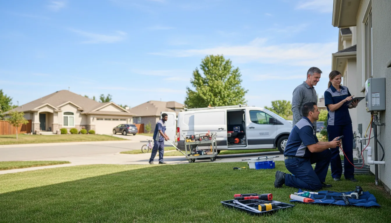 Tankless water heater service in West Salem, OH